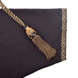 Heritage Black and Gold Silk Bagpipe Cords