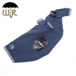 The Heritage Piper Cover - Navy/Silver