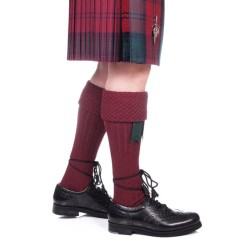 Burgundy Piper Hose