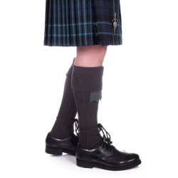 Charcoal Kilt Hose