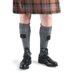Grey Kilt Hose