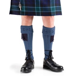 Highland Blue Kilt Hose